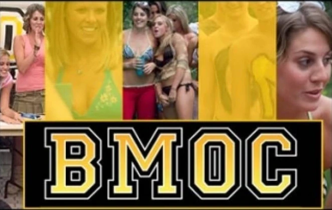 Big Man on Campus — BMOC title logo and principal cast montage