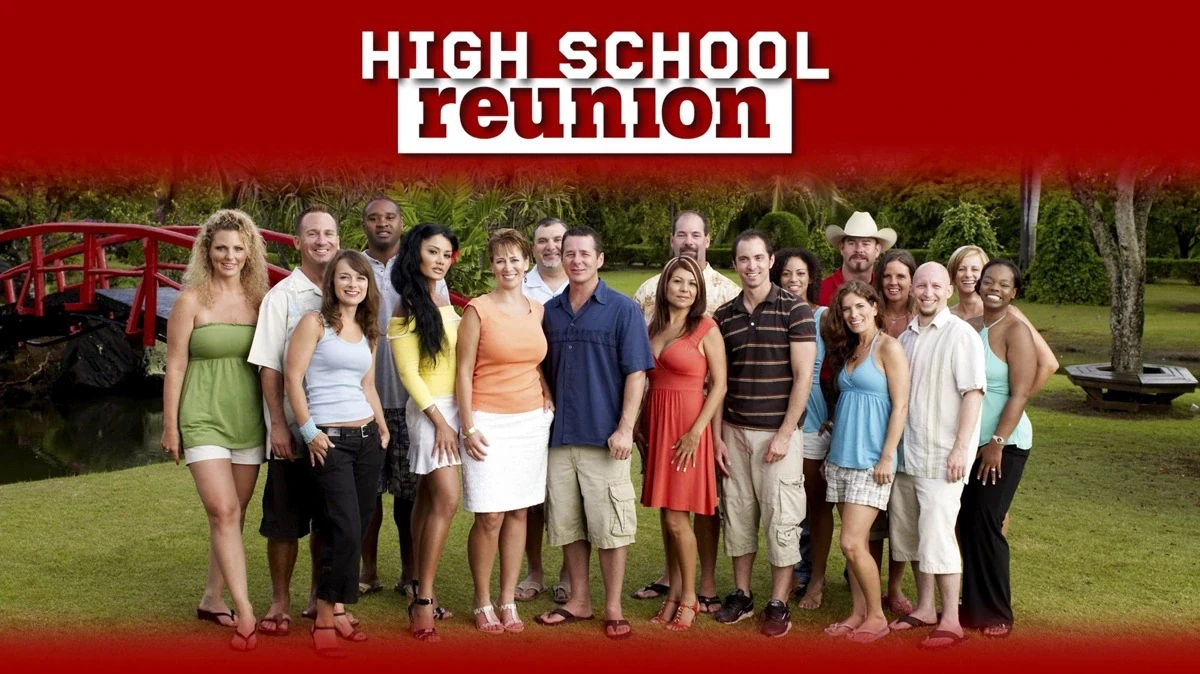 High School Reunion — TV Land cast artwork with the official block-letter title