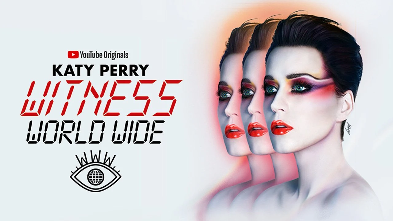 Katy Perry Live: Witness World Wide — official Fly on the Wall key art
